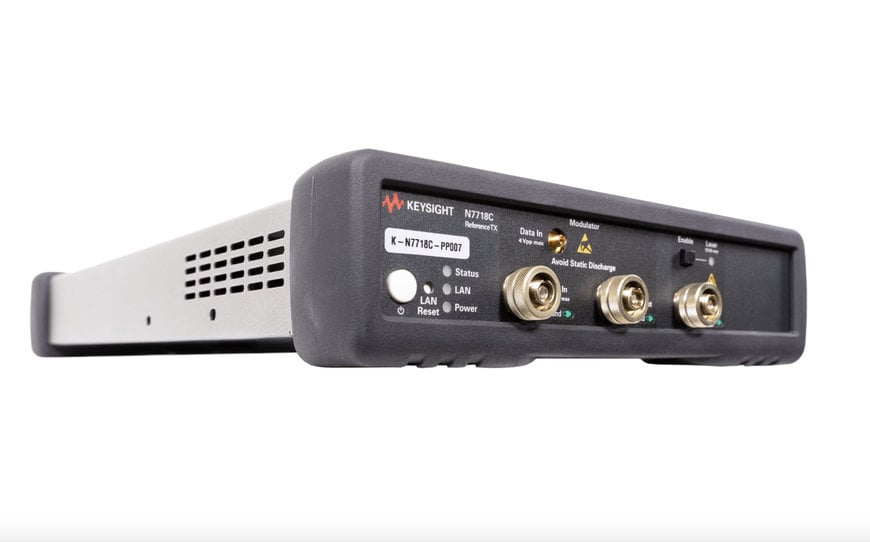 KEYSIGHT UNVEILS OPTICAL REFERENCE TRANSMITTER TO VALIDATE NEXT-GENERATION DATA TRANSMISSION